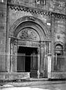 Charlieu : Abbaye Saint-Fortunat (ancienne)* église - Eglise - Narthex : Portail de la façade nord