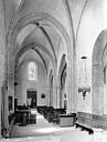 Boigneville : Eglise Notre-Dame-de-l'Assomption - Vue intérieure de la nef vers l'entrée