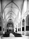 Verdun : Cathédrale Notre-Dame-de-l'Assomption - Vue intérieure de la nef, vers le choeur