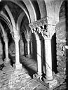 Boule-d'Amont : Abbaye de Serrabona - Eglise : Vue intérieure du narthex