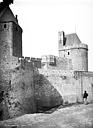 Carcassonne : Cité - Remparts : Tour Saint-Nazaire, Tour du Tréseau