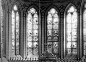 Paris 05 : Collège de Beauvais (ancien) - Chapelle : Fenêtres du choeur