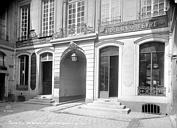 Paris 03 : Hôtel de Montmor ou de Montholon - Façade sur cour