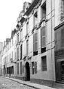 Paris 04 : Hôtel de Launay ou hôtel Amelot - Façade sur rue en perspective