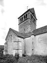 Vic-des-Prés : Eglise - Façade nord : Transept et clocher