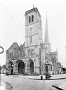 Auxonne : Eglise Notre-Dame - Ensemble sud-ouest