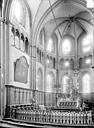 Auxonne : Eglise Notre-Dame - Vue intérieure du choeur