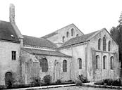 Marmagne : Abbaye de Fontenay * Eglise Abbatiale - Eglise : Abside, côté sud-est