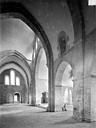 Marmagne : Abbaye de Fontenay * Eglise Abbatiale - Eglise : Vue intérieure du transept, vers le nord