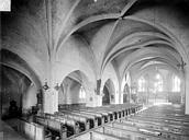 Meilly-sur-Rouvres : Eglise Saint-Aignan - Vue intérieure de la nef vers le nord-est
