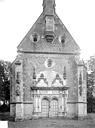 Pagny-le-Château : Château (ancien) - Chapelle : Façade ouest
