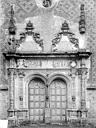 Pagny-le-Château : Château (ancien) - Chapelle : Portail de la façade ouest