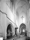 Sainte-Sabine : Eglise - Vue intérieure de la nef vers le nord-est
