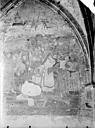 Beaune : Eglise Notre-Dame - Peinture murale : La Résurrection de Lazare