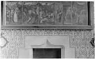 Ruffey-lès-Beaune : Eglise Saint-Léger - Panneau peint, Martyre de saint Léger, vue d'ensemble