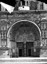 Dijon : Eglise Saint-Michel - Portail central de la façade ouest