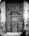 Dijon : Eglise Saint-Michel - Portail sud de la façade ouest : Porte