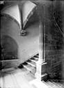 Brive-la-Gaillarde : Petit séminaire (ancien), Hôtel Renaissance dit La Labenche - Escalier