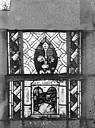 Toul : Eglise Saint-Gengoult - Vitrail du transept sud, fenêtre A, 2ème lancette, panneaux supérieurs 9, 10