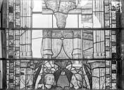 Toul : Cathédrale Saint-Etienne (ancienne) - Vitrail du transept nord, fenêtre C, panneau médian