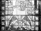 Toul : Cathédrale Saint-Etienne (ancienne) - Vitrail du transept nord, fenêtre D, panneau médian