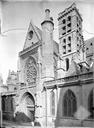 Paris : Eglise Saint-Germain-l'Auxerrois - Bras sud du transept et clocher