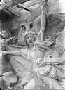 Paris : Arc de Triomphe de l'Etoile - Buste de La Marseillaise