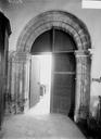 Cormery : Eglise Notre-Dame-de-Fougeray - Portail du bras sud du transept