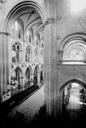 Caen : Eglise de Saint-Etienne-le-Vieux (ancienne) - Vue diagonale prise du triforium