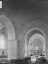 Saint-Epain : Eglise - Choeur et coupole, intérieur
