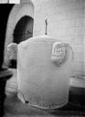 Cormery : Eglise Notre-Dame-de-Fougeray - Fonts baptismaux