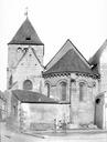 Saint-Martin-le-Beau : Eglise - Abside et clocher