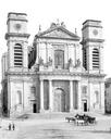 Montauban : Cathédrale - Façade principale