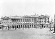 Paris : Hôtel Saint-Florentin (ancien) * Hôtel de Talleyrand * Consulat des Etats-Unis - Grande façade, à gauche de la rue Royale