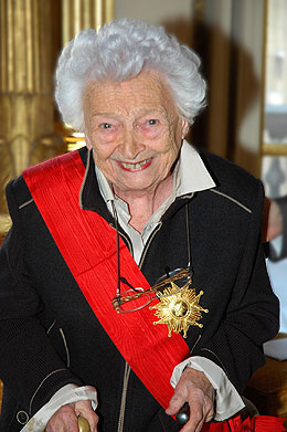 Remise de la Grande Croix de la Légion d’honneur à Christiane Desroches Noblecourt