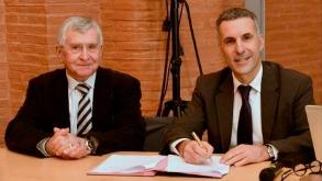 Signature de la convention