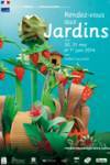 Affiche Rendez-vous aux jardins 2014