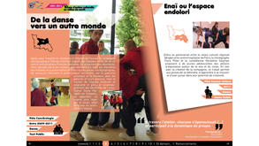 Une page de document présentant les 10 ans du réseau Culture-Santé en Basse-Normandie