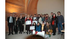 Les lauréats de la 3e édition et les membres du collectif Handiculture