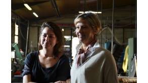 Résidence 2019 de l'artiste Charlotte Charbonnel dans l'entreprise Claude Dozorme à La Monnerie (Puy-de-Dôme)