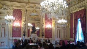 Signature convention restauration église Saint-Bruno