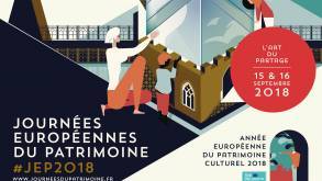 Visuel des Journées européennes du patrimoine 2018