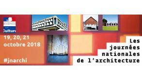 Journées nationales de l'architecture 2018