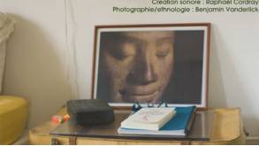 Microphone - Les Vietnamiens d'Isère installation sonore et photographique