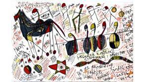 Manuscrits de Hawad, alphabet tifinagh (Amazigh/Touareg) © Hawad