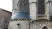 Couverture restaurée de la chapelle d'axe