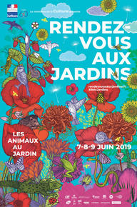 Affiche Rendez-vous aux jardins 2019