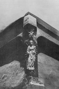 La vierge aux rayons vers 1900