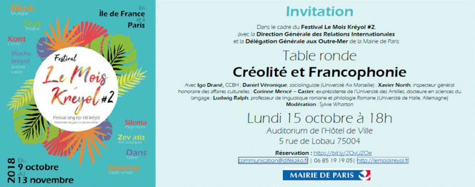 Créolité et Francophonie