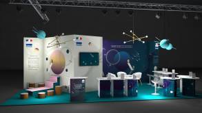 Stand du ministère de la Culture au Salon du livre et de la presse jeunesse 2018
